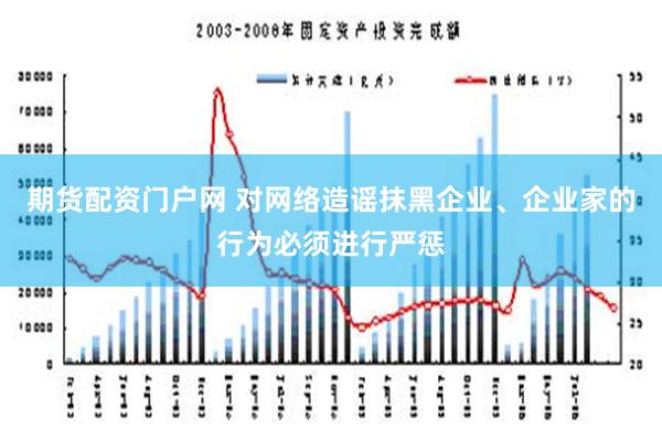 期货配资门户网 对网络造谣抹黑企业、企业家的行为必须进行严惩