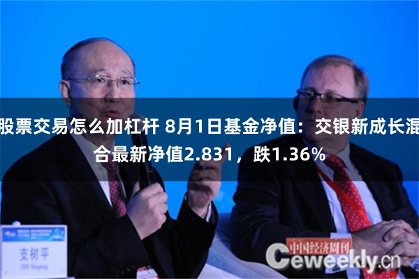 股票交易怎么加杠杆 8月1日基金净值：交银新成长混合最新净值2.831，跌1.36%